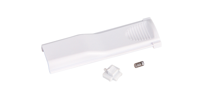 Rodeo 150 Battery cover(white)